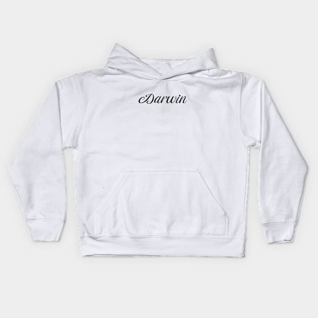 Name Darwin Kids Hoodie by gulden